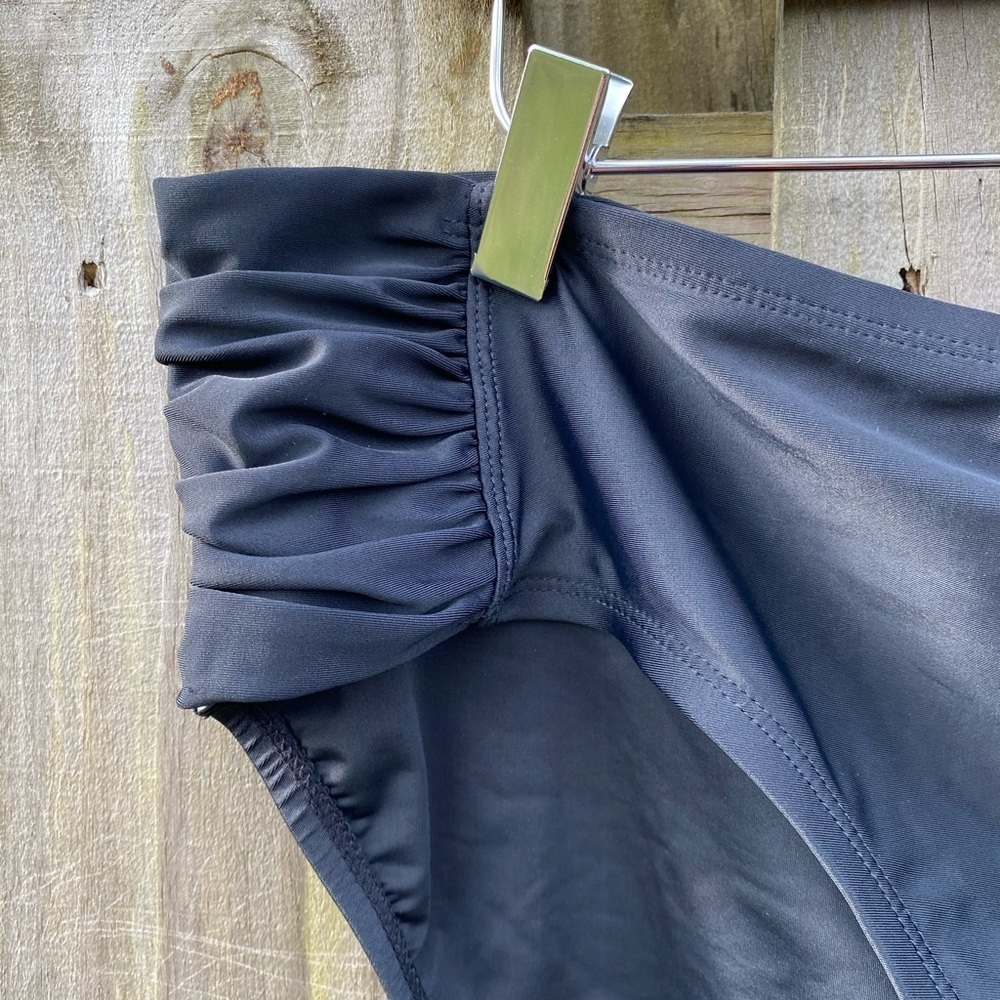 Ava & Viv Black Swim Briefs Plus Size 20W/22W - Picture 4 of 5